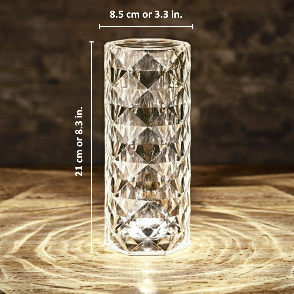 Kryształowa Róża – Lampa Projekcyjna LED