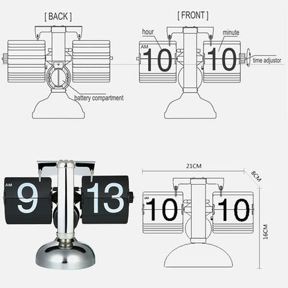 Vintage Auto Flip Clock