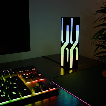 Nexus – Lampa Stołowa Strukturalna RGB