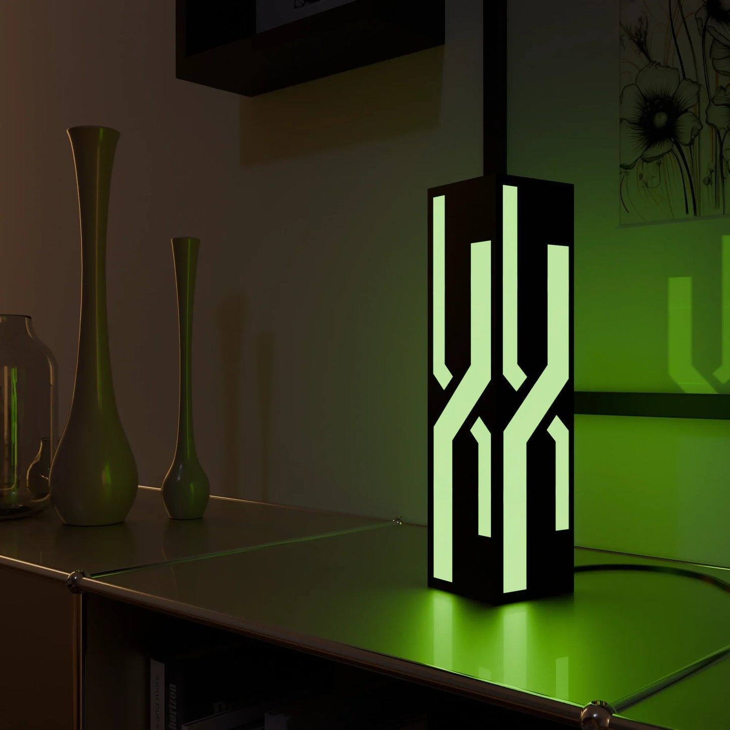 Nexus – Lampa Stołowa Strukturalna RGB