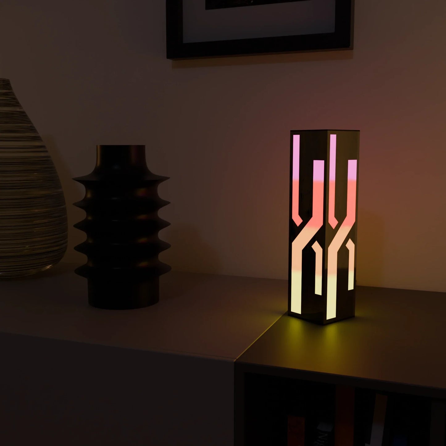 Nexus – Lampa Stołowa Strukturalna RGB