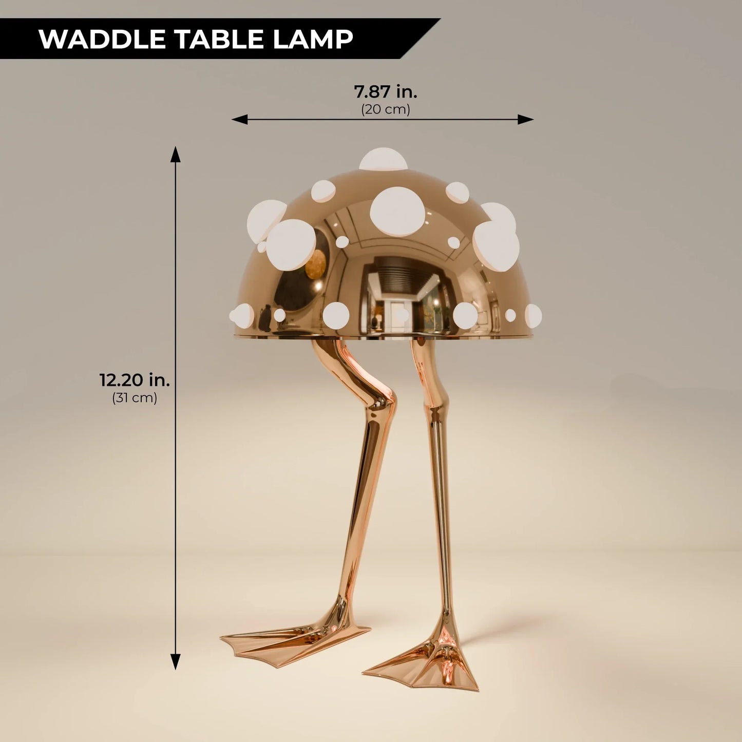 Waddle – Lampka Metalowa