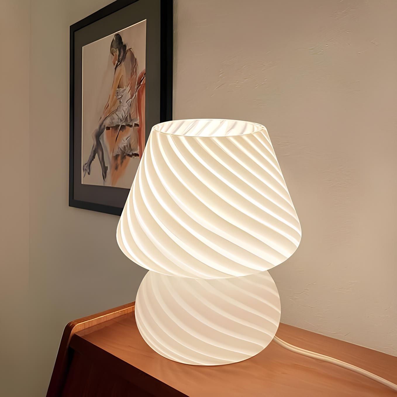 GlasZauber – Lampa Stołowa Szklana