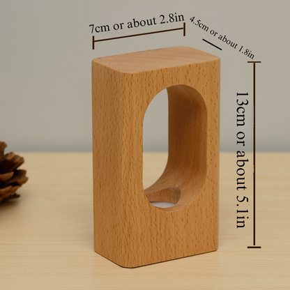 Lampka Nocna Drewno Dąb