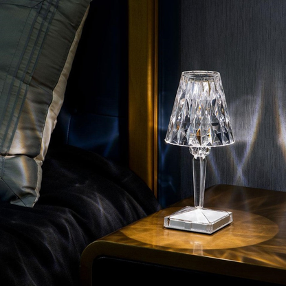 LumiFacet – Lampa Stołowa Fasetowana