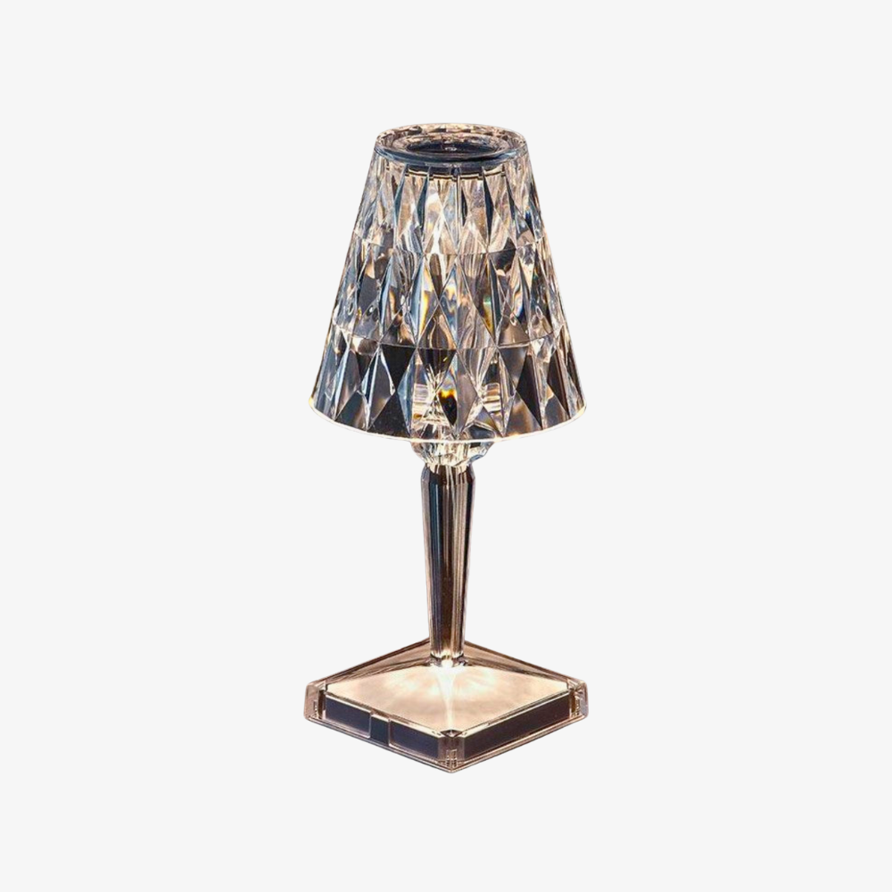 LumiFacet – Lampa Stołowa Fasetowana