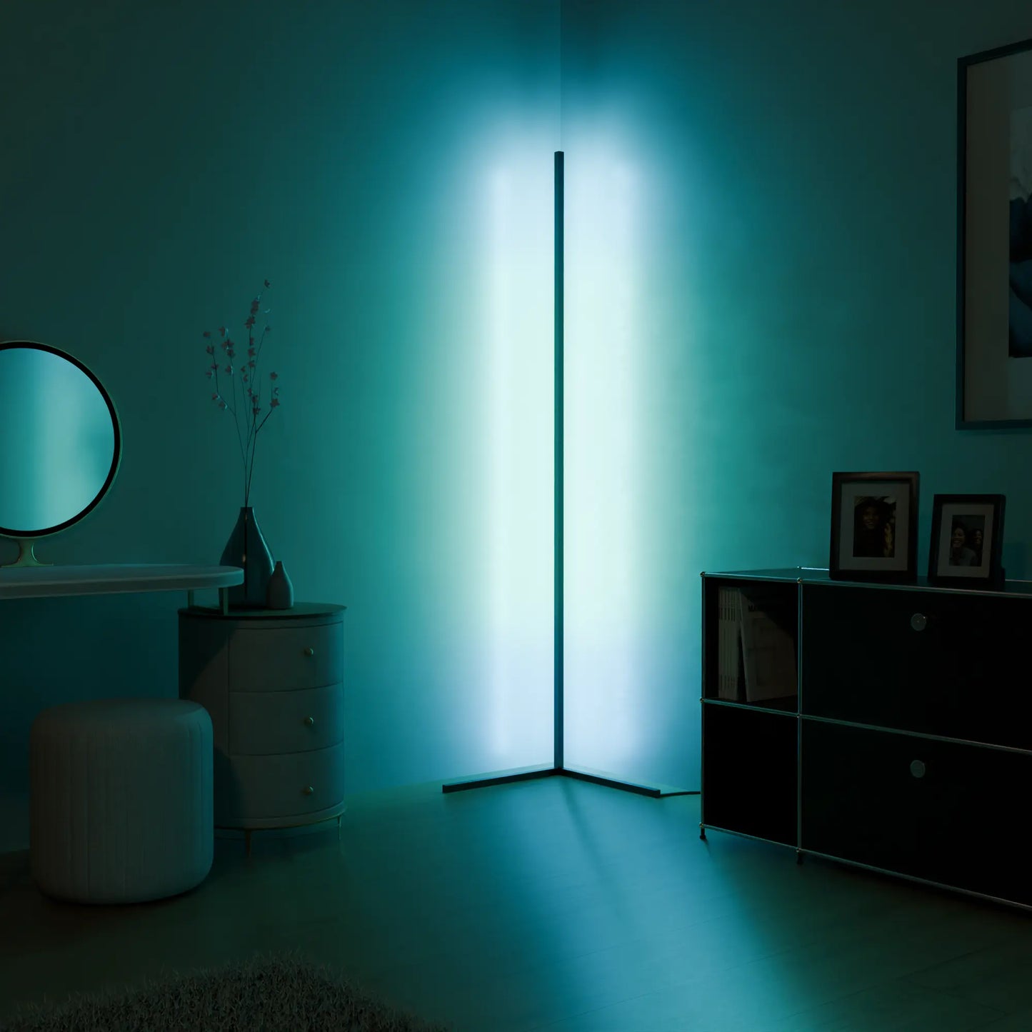 Nowoczesna Lampa Podłogowa RGB | Ambient LED