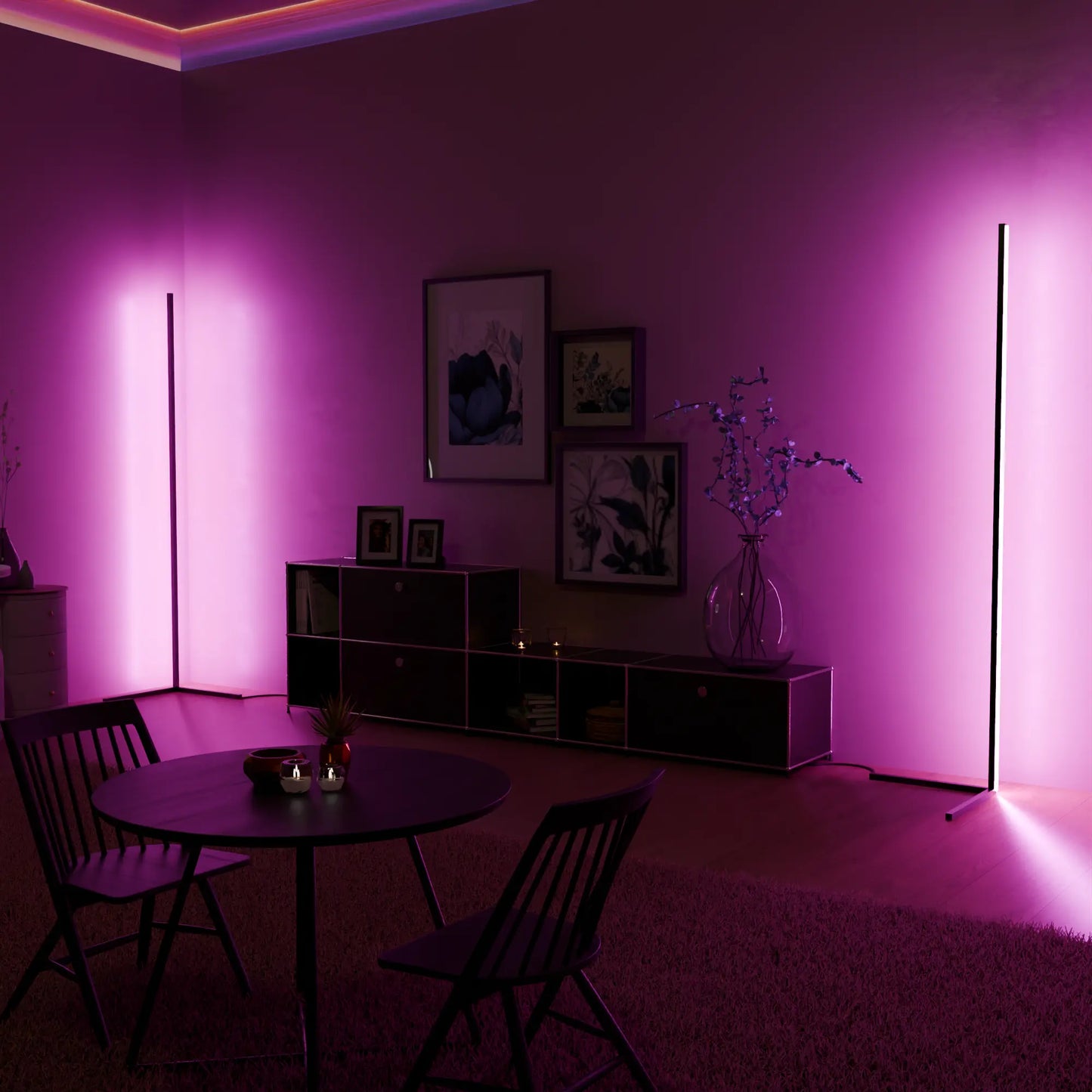 Nowoczesna Lampa Podłogowa RGB | Ambient LED
