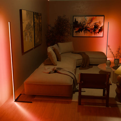 Nowoczesna Lampa Podłogowa RGB | Ambient LED