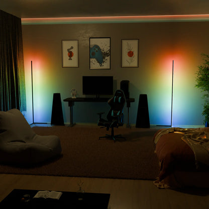 Nowoczesna Lampa Podłogowa RGB | Ambient LED