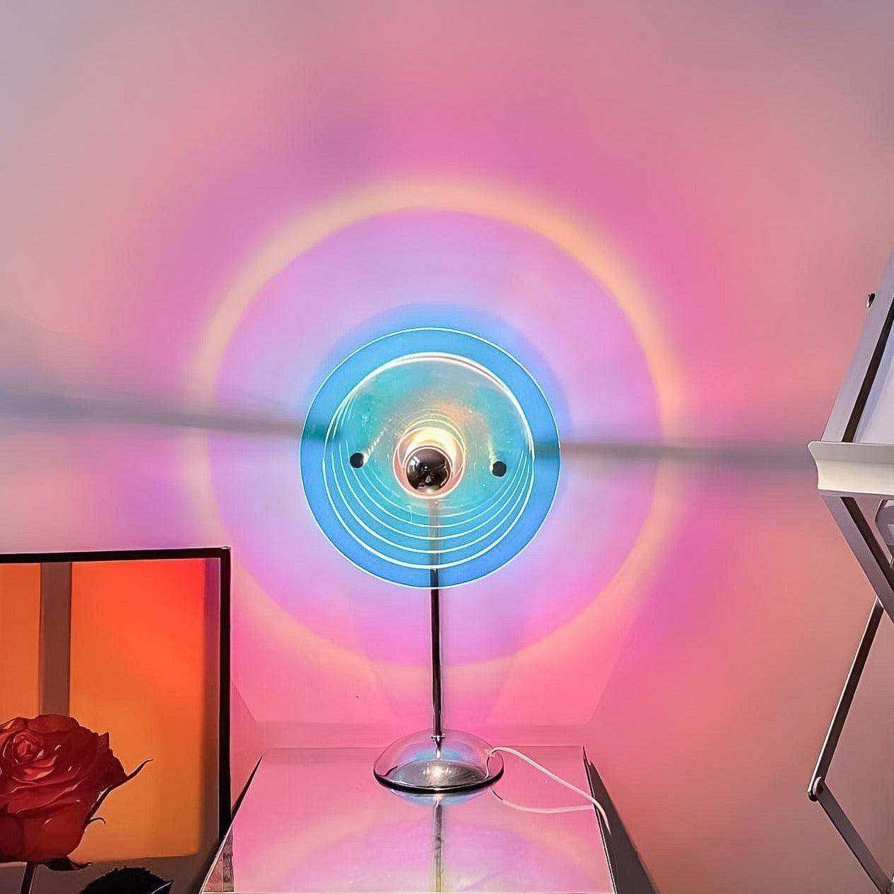 Sunset – Lampa Stołowa Zachód Słońca
