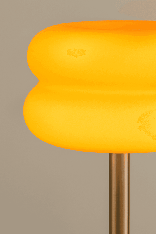 TISCH-01 – Lampa Stołowa Chrom & Szkło